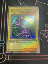 Yugioh Dunkler Magier SDY-006 Ultra Rare Holo Bleed Factory Misprint
