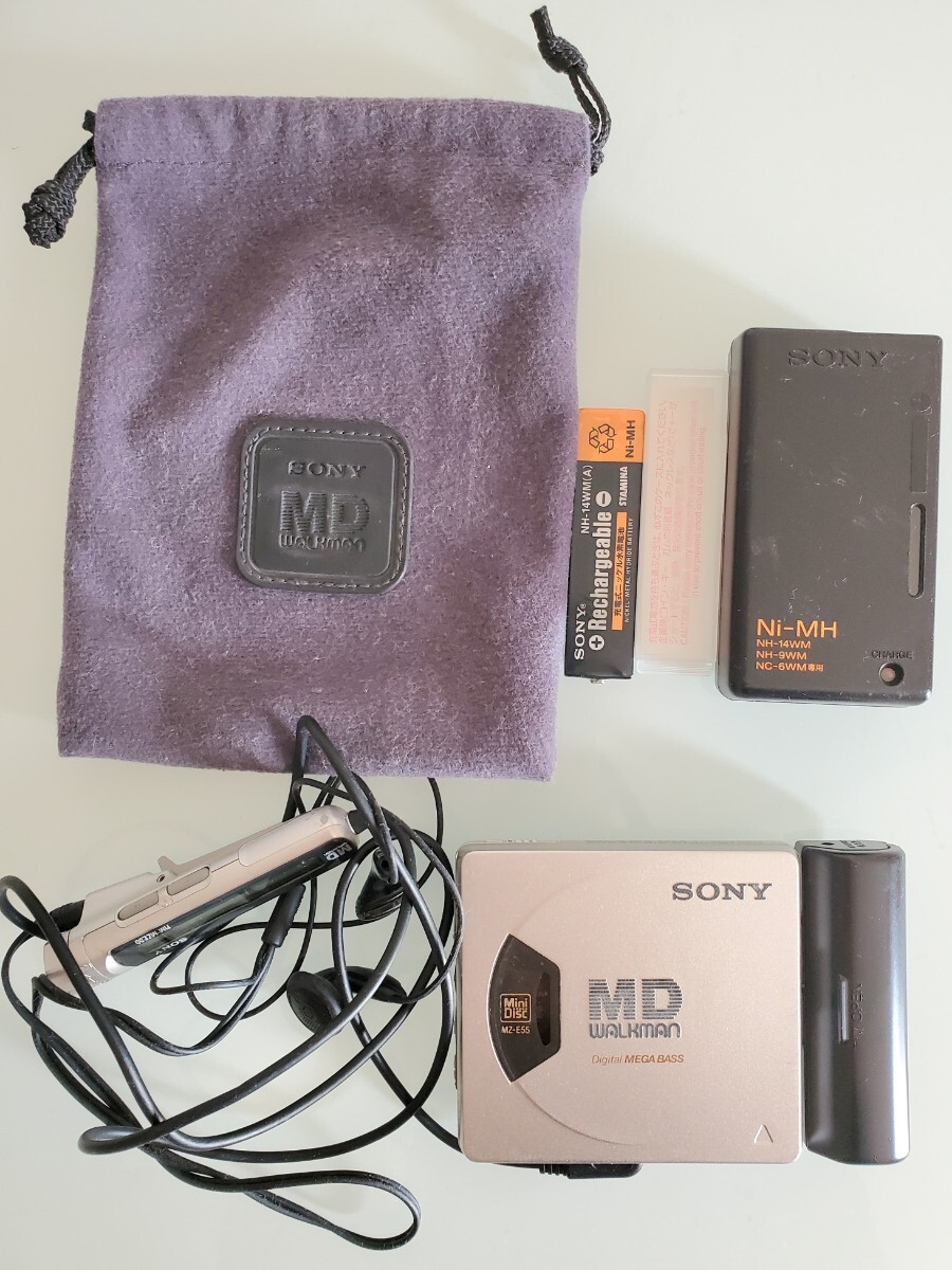A2373 SONY MDウォークマン MZ-E55 MD WALKMAN SONY MZ-E55 MD Minidisc Player Walkman Tested Japan | eBay
