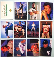 1993 Upper Deck Walter Iooss Collection Lot of (11) w/ Header Thomas Ryan Larkin