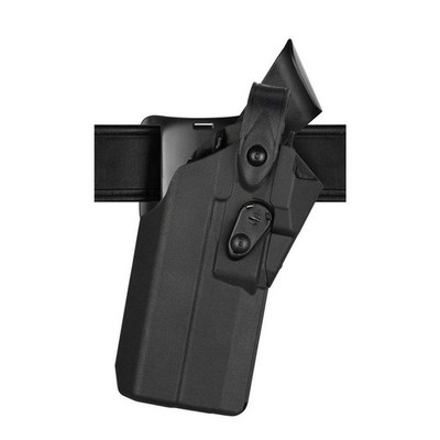 Model 7360RDS 7TS ALS/SLS Mid-Ride Level III Retention Duty Holster - Black -