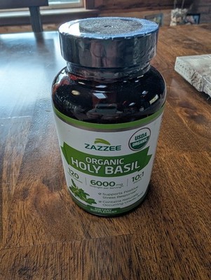 Zazzee Organic Holy Basil