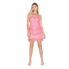 Wild Fable XXL Pink Floral Ruffle Tiered Sleeveless Dress With Tags