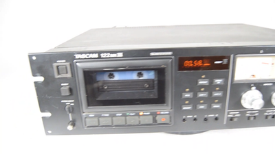 Tascam 122 MKIII MK3 Professional 3-Head Cassette Deck Working