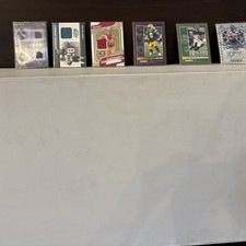 Football Card Lot. Jersey Patches Numbered and Signatures. All Cards Included