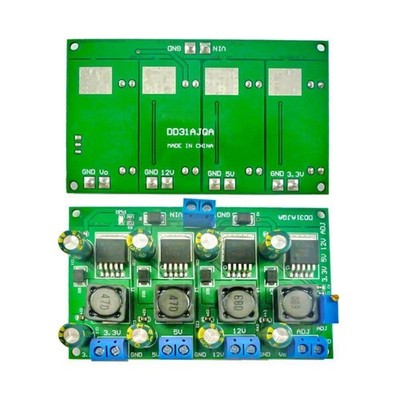 3A Multiple Channel Step Down Power Supply Module 3.3V 5V 12V Adjustable Output