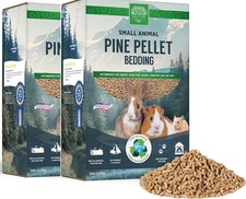 All Natural Pine Pellet Bedding 40lb (18.2kgs) Non Clumping Low Dust Low 3.44 per kilo