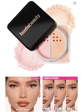 HUDA BEAUTY Easy Bake Duo Setting Powder - Cherry Peach - NEW in Box - Free Ship
