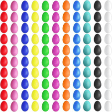66 Pcs Plastic Egg Shakers Easter Egg Shaker Percussion Musical Maracas Eggs Pla