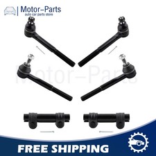 Front Inner Outer Tie Rod Sleeve For Chevrolet Gmc C1500 C2500 Suburban Tahoe