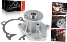 Engine Water Pump with Gasket Compatible with Hyundai Sonata 2011-2014 Santa