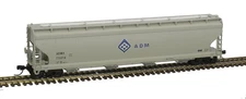 Atlas N Scale ACF 5701 Centerflow Grain Hopper ADM (Molecule Logo) #75027