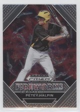 2020 Panini Prizm Draft Picks Fireworks Petey Halpin #PDP186 0z90