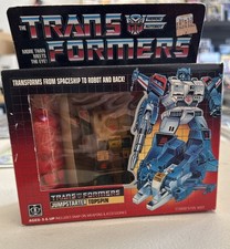 1984 Hasbro Transformers Jumpstarter Topspin New with box Damage