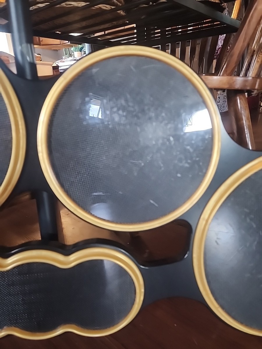 xymox tenor drum practice pad black and gold limited Edition