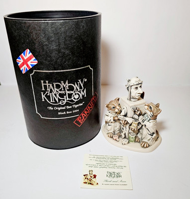Harmony Kingdom Treasure Jests Shock and Awe Cats Experiment LE 488/2500 SIGNED