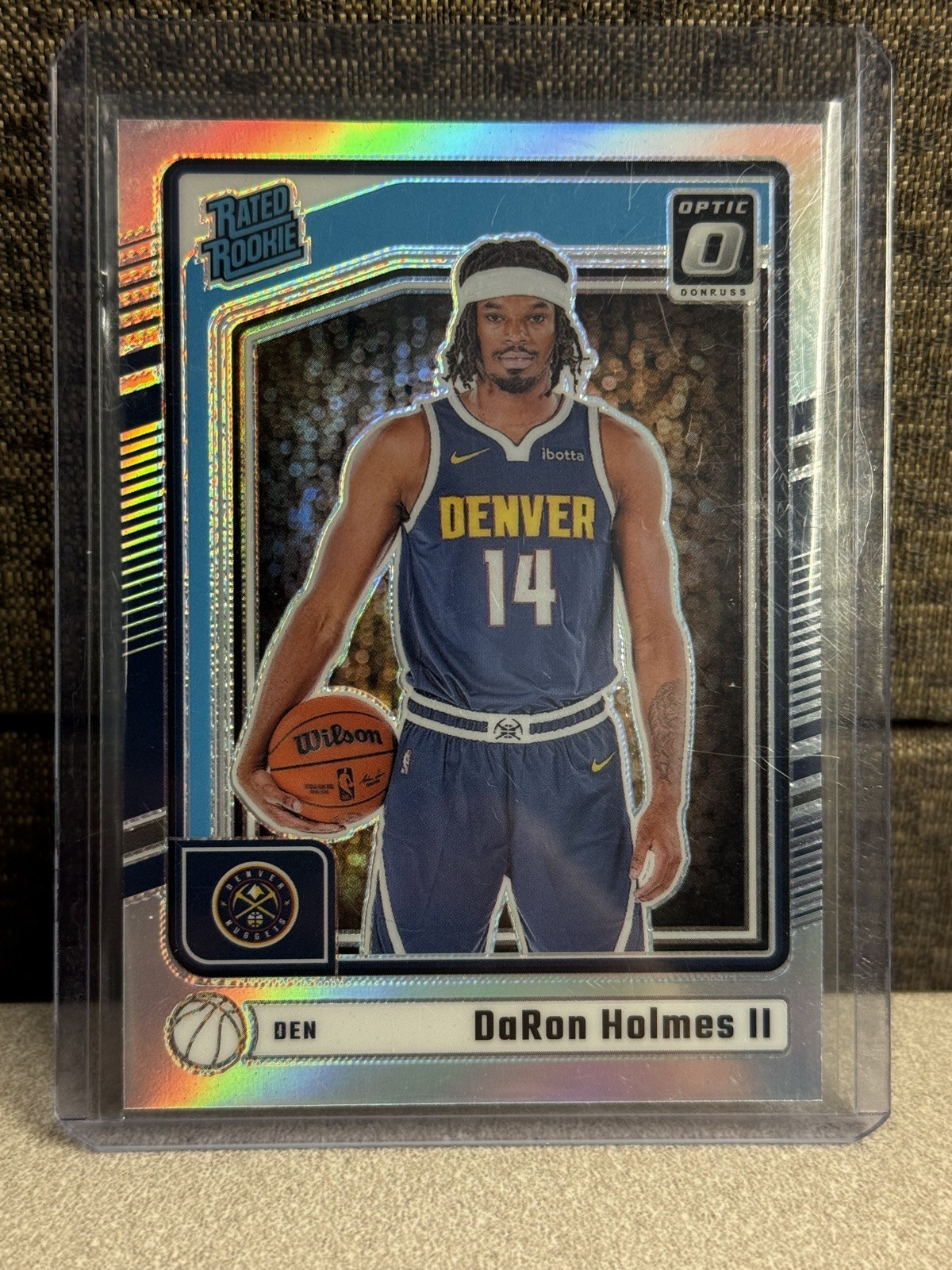 2024-25 Panini Donruss Optic - DaRon Holmes II #262 Rated Rookie - Silver Holo