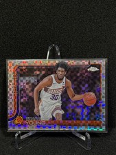 2025-26 TOPPS CHROME BASKETBALL X-FACTOR REFRACTOR THADDEUS YOUNG PHOENIX #135