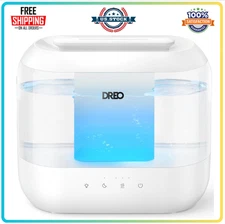 Dreo 4L Cool Mist Humidifier,32H Runtime,Quiet Ultrasonic,for Bedroom &Large Roo