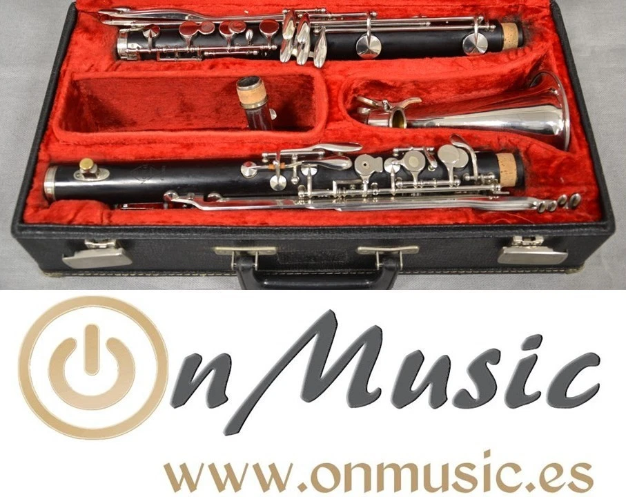 Clarinete Alto Mib Noblet madera muy buen estado