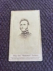 HTF 1862 CDV Of CIVIL WAR CONFEDERATE GENERAL THOMAS “STONEWALL” JACKSON