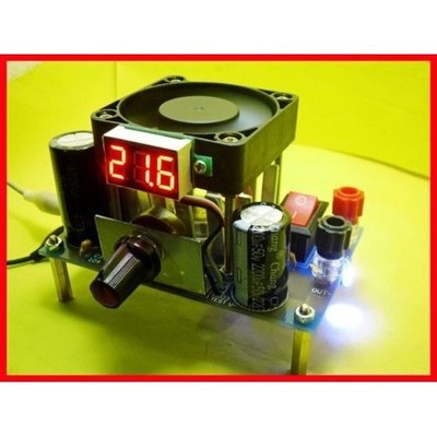 3A voltage digital LM338k power adjustable   voltage regulator module,   *rr