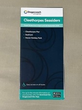 Stagecoach Cleethorpes Seasiders Bus Timetable Guide Summer 2025