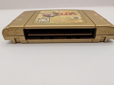 Zelda: Ocarina of Time Gold Collector's Edition N64 Authentic *New