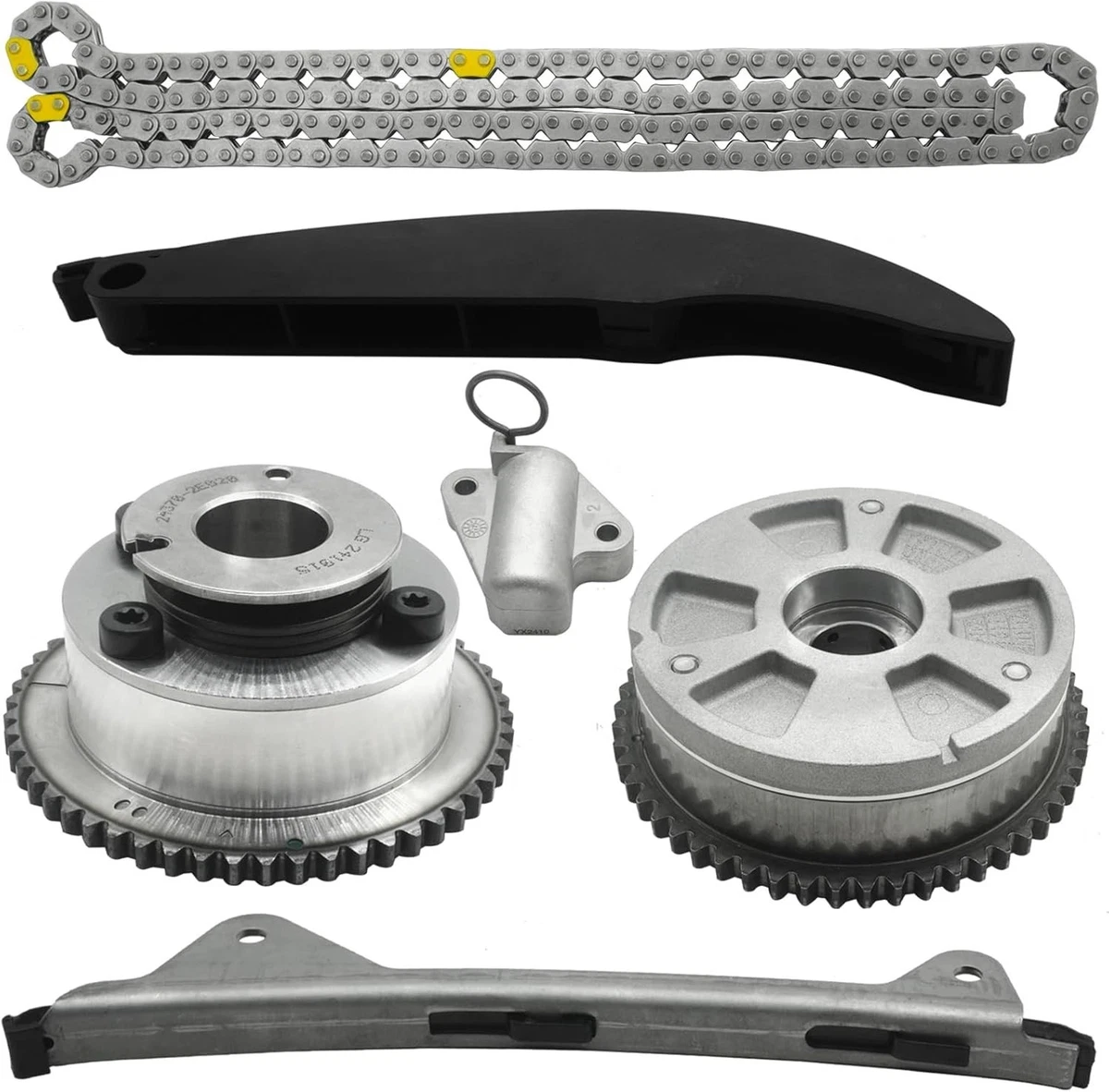 Timing Chain Kit With Tensioner & Guide Rails For Kia Forte 2.0L 2010-2013 4 thumbnail image