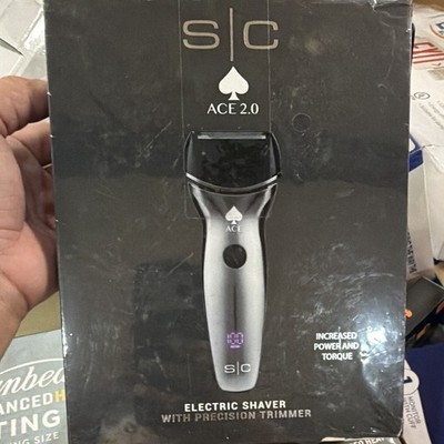 StyleCraft ACE 2.0 Foil Facial Shaver Wet/Dry Waterproof Travel Lock Display