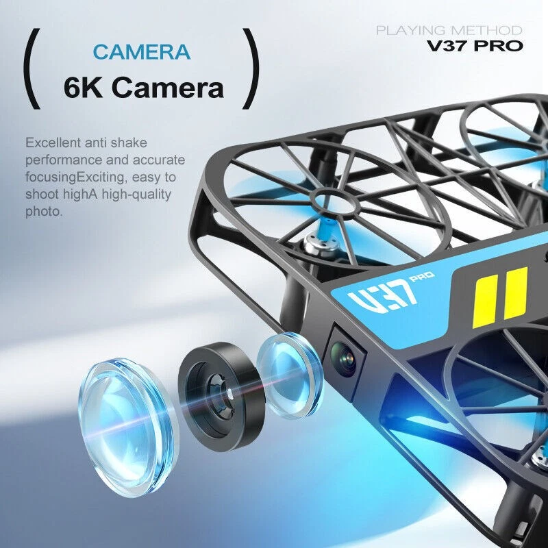 NEW 4DRC V37 Mini Drone RC Aircraft 6K HD Camera Selfie Quadcopter Altitude Hold - Image 4 of 4