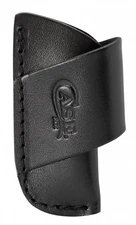 Case XX Medium Side Draw Black Leather Belt Sheath 52238