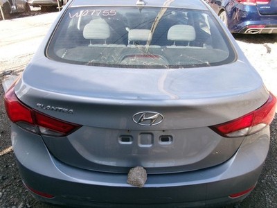 Trunk/Hatch/Tailgate Sedan With Keyless Entry Fits 14-16 ELANTRA 2262851