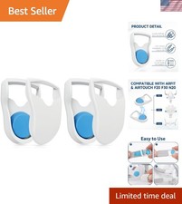 Easy-Install Magnetic Headgear Clips - 2 Pairs for AirFit and AirTouch Masks