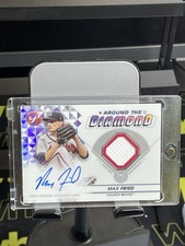 Max Fried 2023 Topps Pristine Around the Diamond Autograph Relic #ADR-MF Atlanta