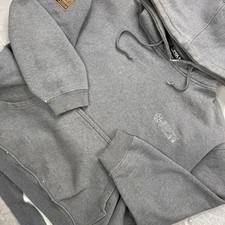 Vintage Y2K South Pole Grey Distressed Skater Hip Hop Hoodie Men  s Large