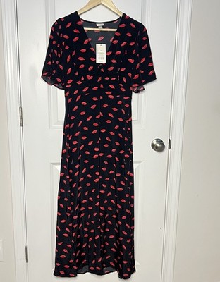 Women's Short Sleeve Maxi Sundress - A New Day Sz 6