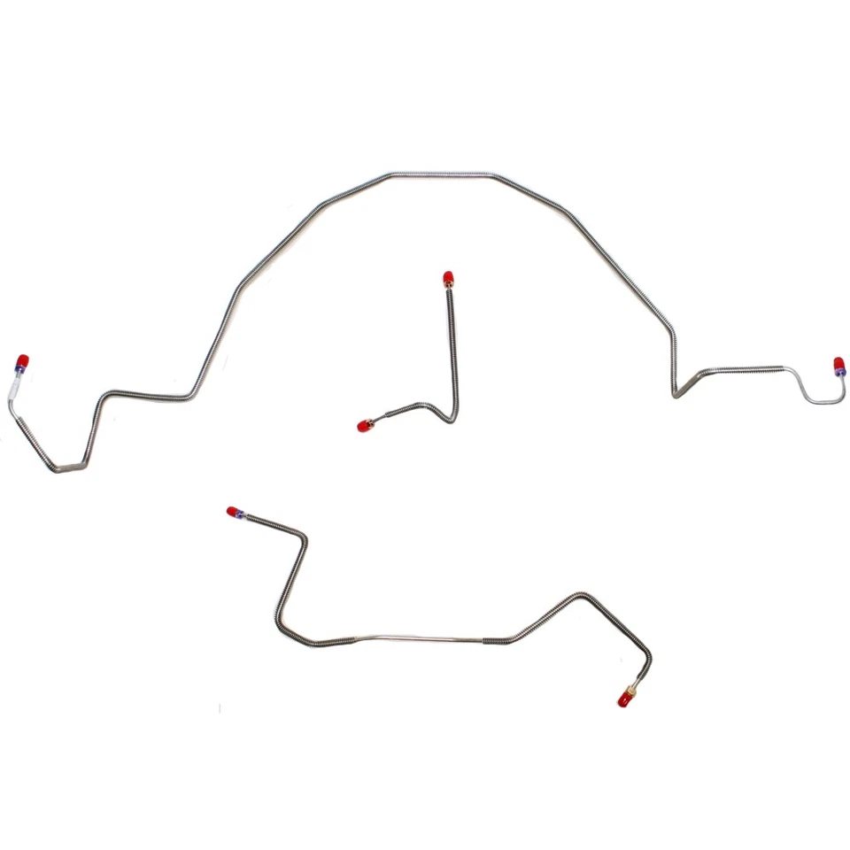 Líneas de freno completas para Ford Ranger 98-01 2x2 platón largo cabina regular RABS CBK0019OM-CPP Foto 2 de 4