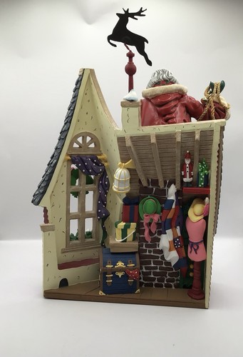Dept 56 Weihnachtsmann und Kamin Figur - Bild 8 von 20