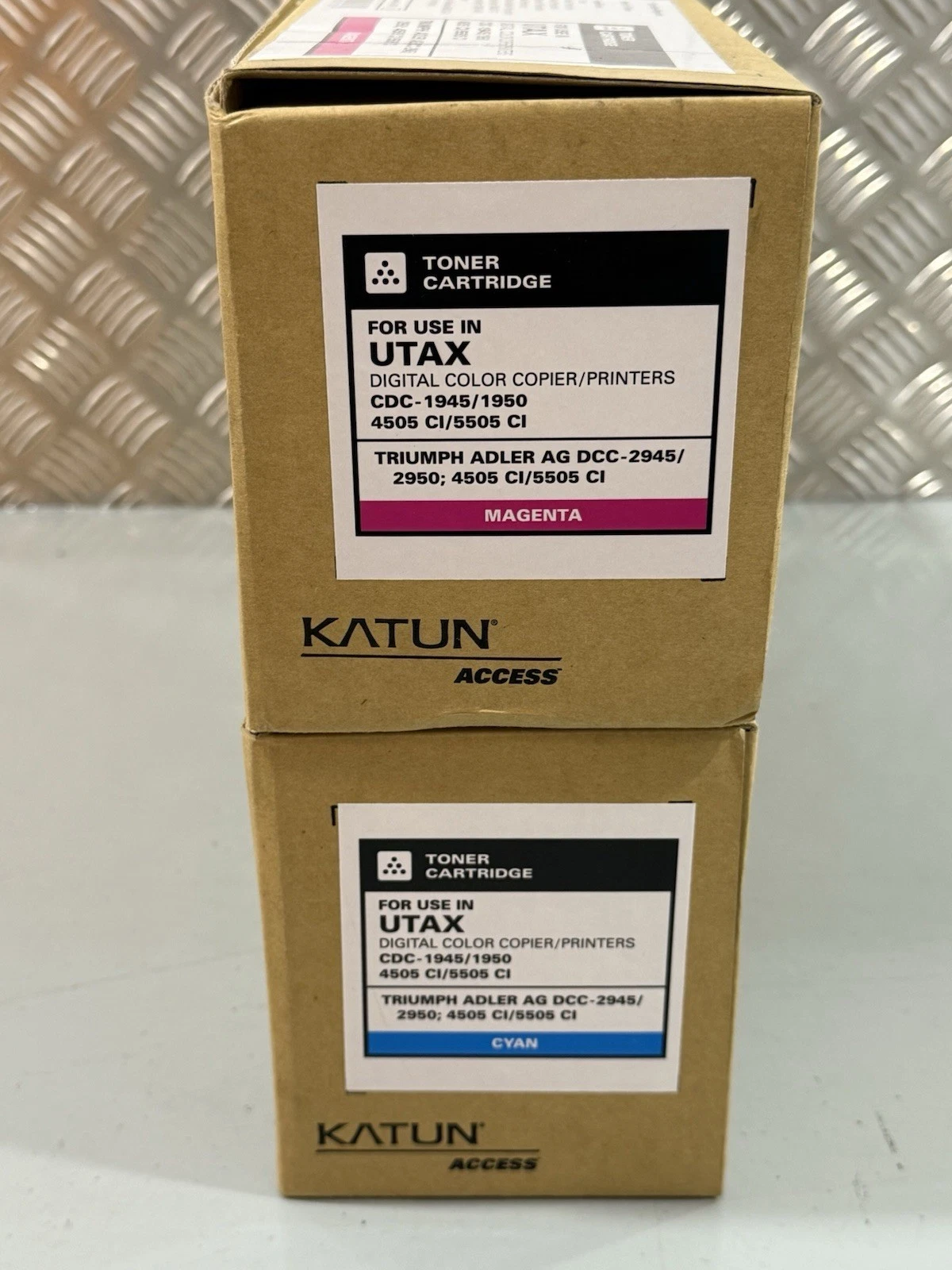Katun Access Magenta & Cyan Toner Cartridge For Triumph UTAX CDC 1945 1950 4505 3