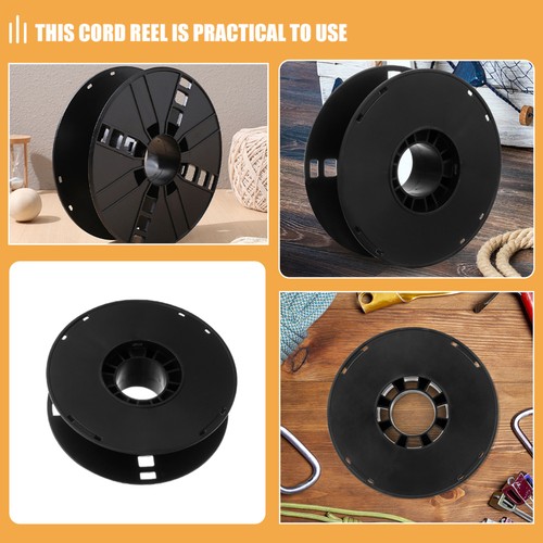 3 Pcs Spool Pay-off Reel Cable Reels Cord Organizer Holder Appliance - Afbeelding 4 van 12