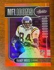2019 Panini Absolute Football Spectrum Orange Randy Moss #6