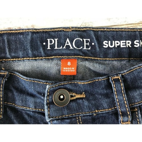 Childrens Place Youth 8 Jeans Super Skinny Girls - Picture 6 of 7