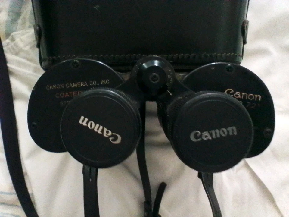 Binoculares vintage Canon recubiertos 7 x 50 7,2° #37728 Foto 2 de 4