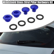 8Stk Windschutzscheibe Glas Streben Säule Hardware für Honda Civic - Blau