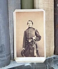 CDV Civil War Soldier New York Script Buckle Williamsburg BM Brooklyn Old Photo