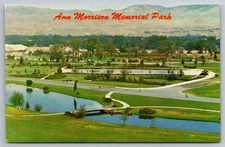 Vintage Postcard- Ann Morrison Memorial Park Boise Idaho ID
