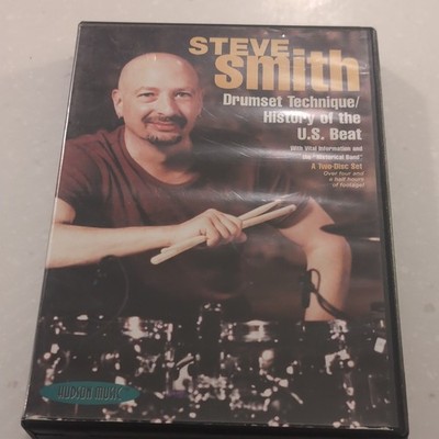 Hudson Music Steve Smith Drumset Technique/History of the U.S. Beat 2-DVD