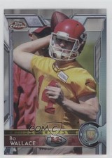 2015 Topps Chrome Rookies Refractor Bo Wallace #188 0w8