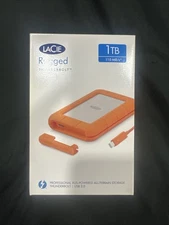 LaCie Rugged Thunderbolt USB 3.0 1tb External (STEV1000400) HDD