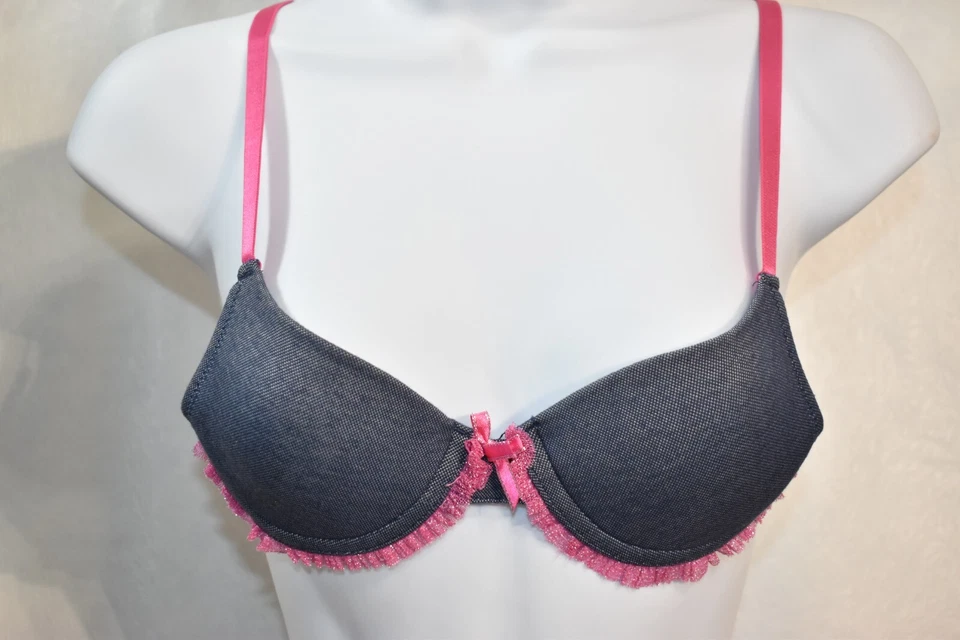 Sujetador Joe Boxer Talla 32A Azul Denim Foto 2 de 4